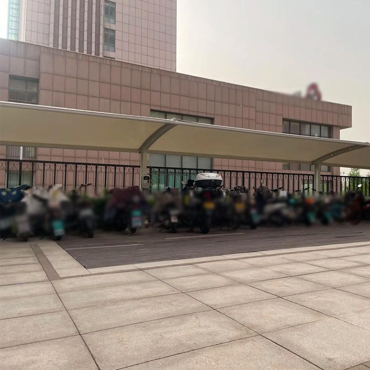 七台河膜结构电动车棚