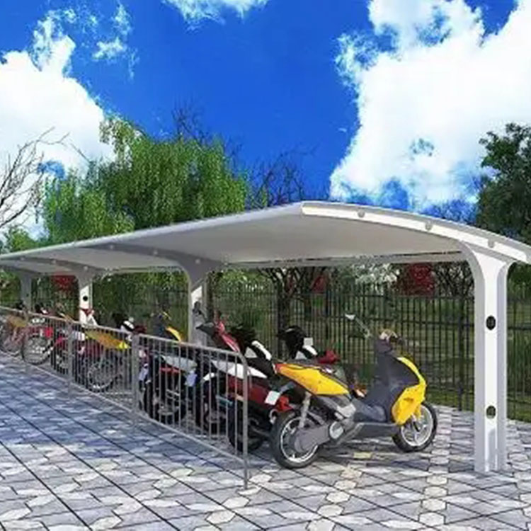 七台河膜结构电动车棚